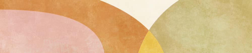 Aqua Shapes3 Kopie by Ana Rut Bre — canvas wall art