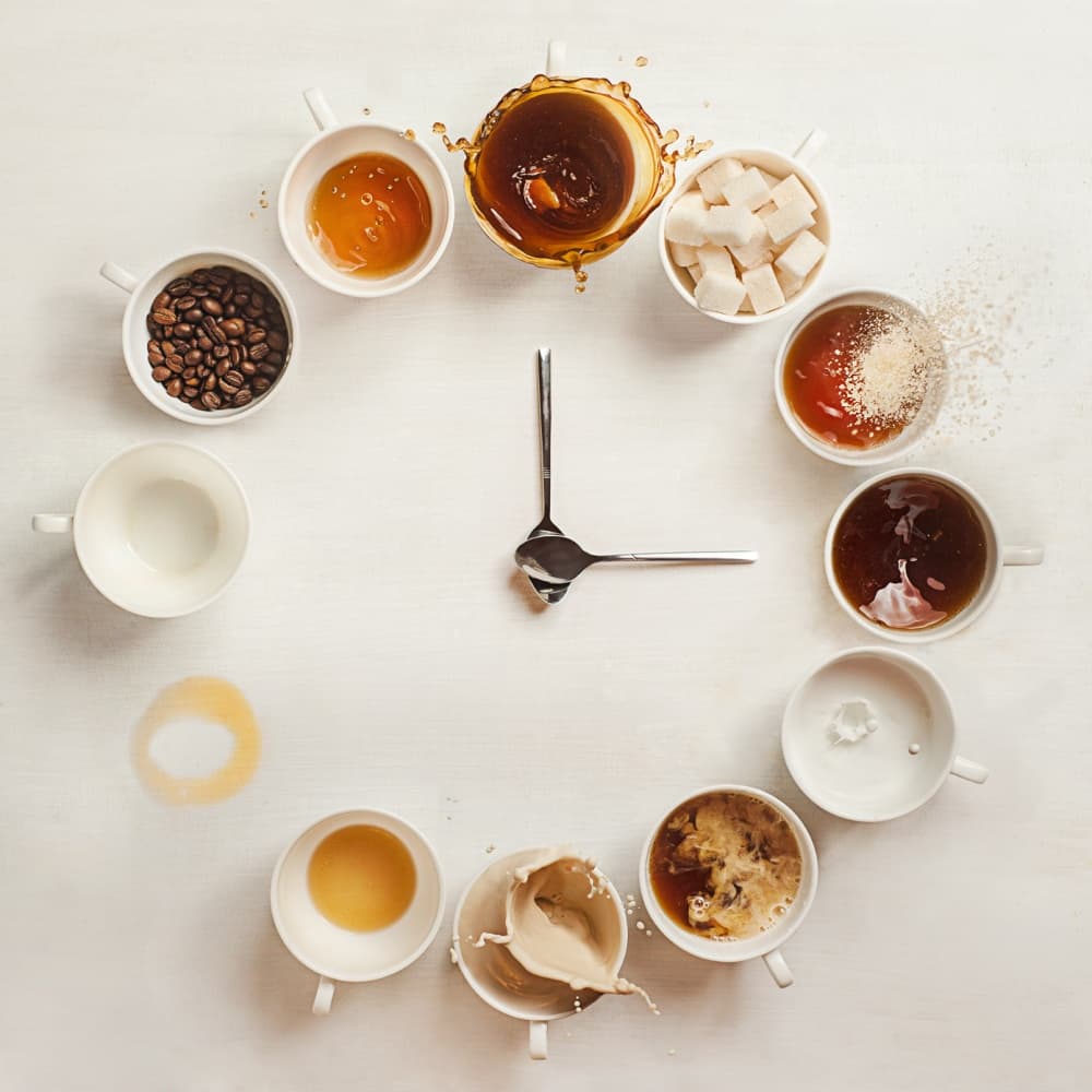 Coffee Clock Time