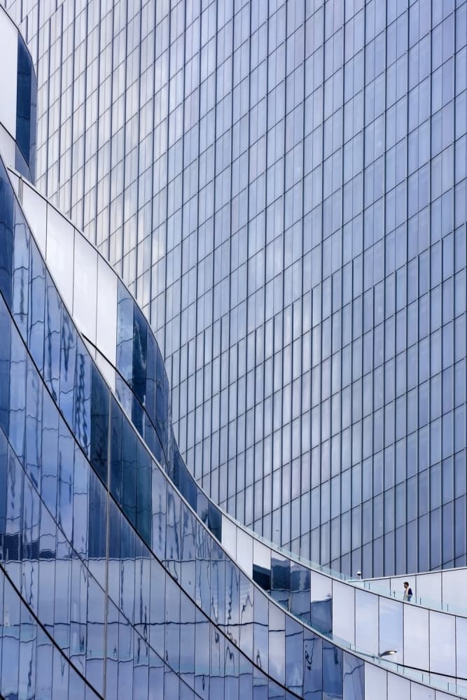 Modern Glass Curves by Joaquin Mateos Pastorin — canvas wall art