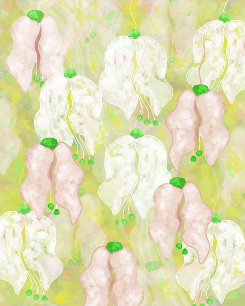 Flower Garden by Sannel Larson — canvas wall art