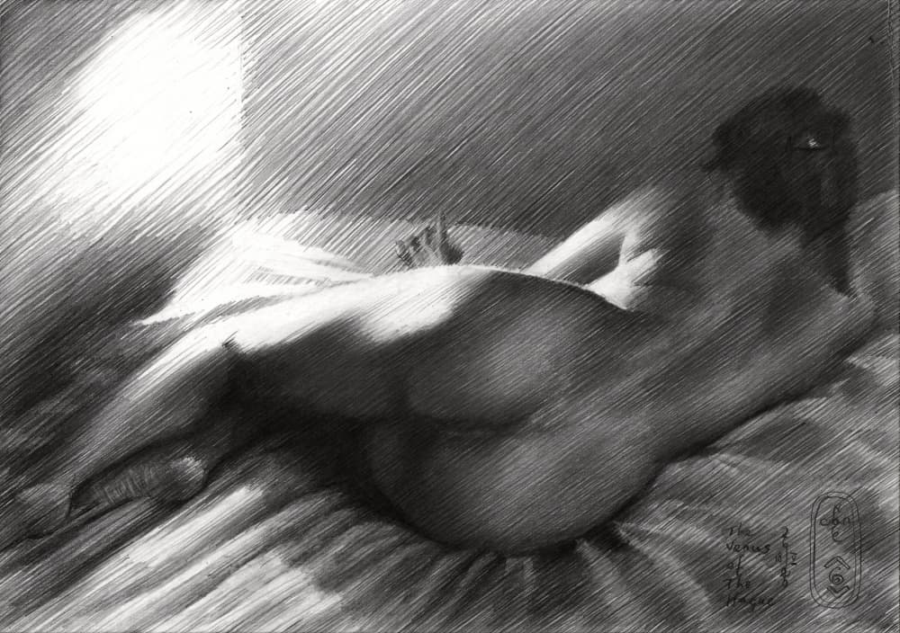 The Venus of the Hague - 18-05-20 by Corné Akkers — canvas wall art