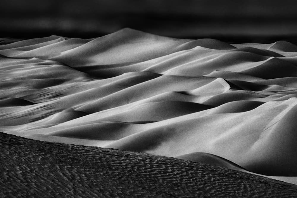 Waving Desert Dunes by Jenny Qiu — canvas wall art