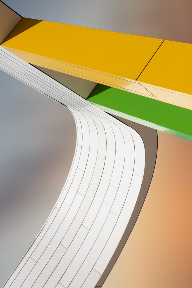 Modern Architectural Sweep by Jeroen van de Wiel — canvas wall art