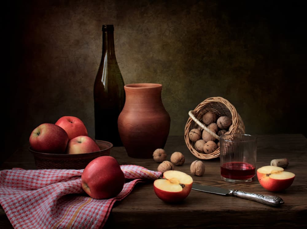 Autumn Still Life Harvest by Tatyana Skorokhod — canvas wall art