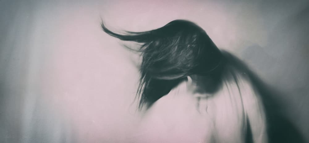 Dark Hair Emotion by Sherin.Abdou — canvas wall art
