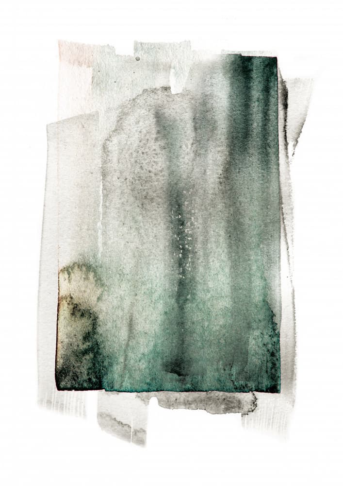 Abstract Watercolor Painting by Shot by Clint — canvas wall art