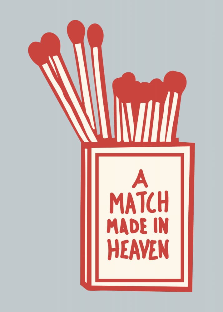 Match Made In Heaven by Andreas Magnusson — canvas wall art