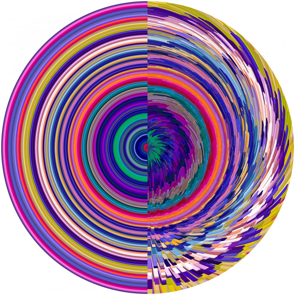 Fractured Color Spectrum by PASLIER Morgan — canvas wall art