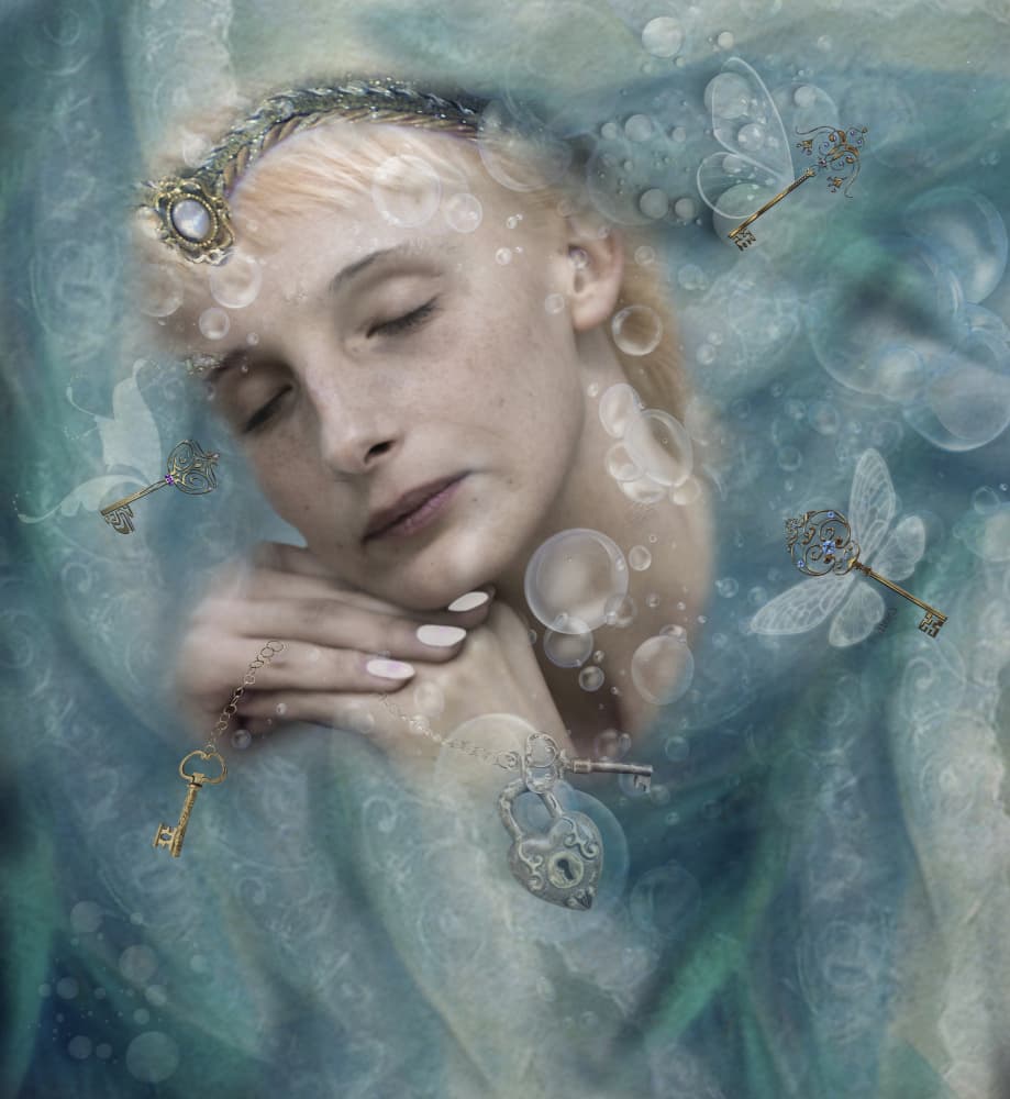 Serene Keys Dream by Ewa Całkosińska-Kajzer — canvas wall art