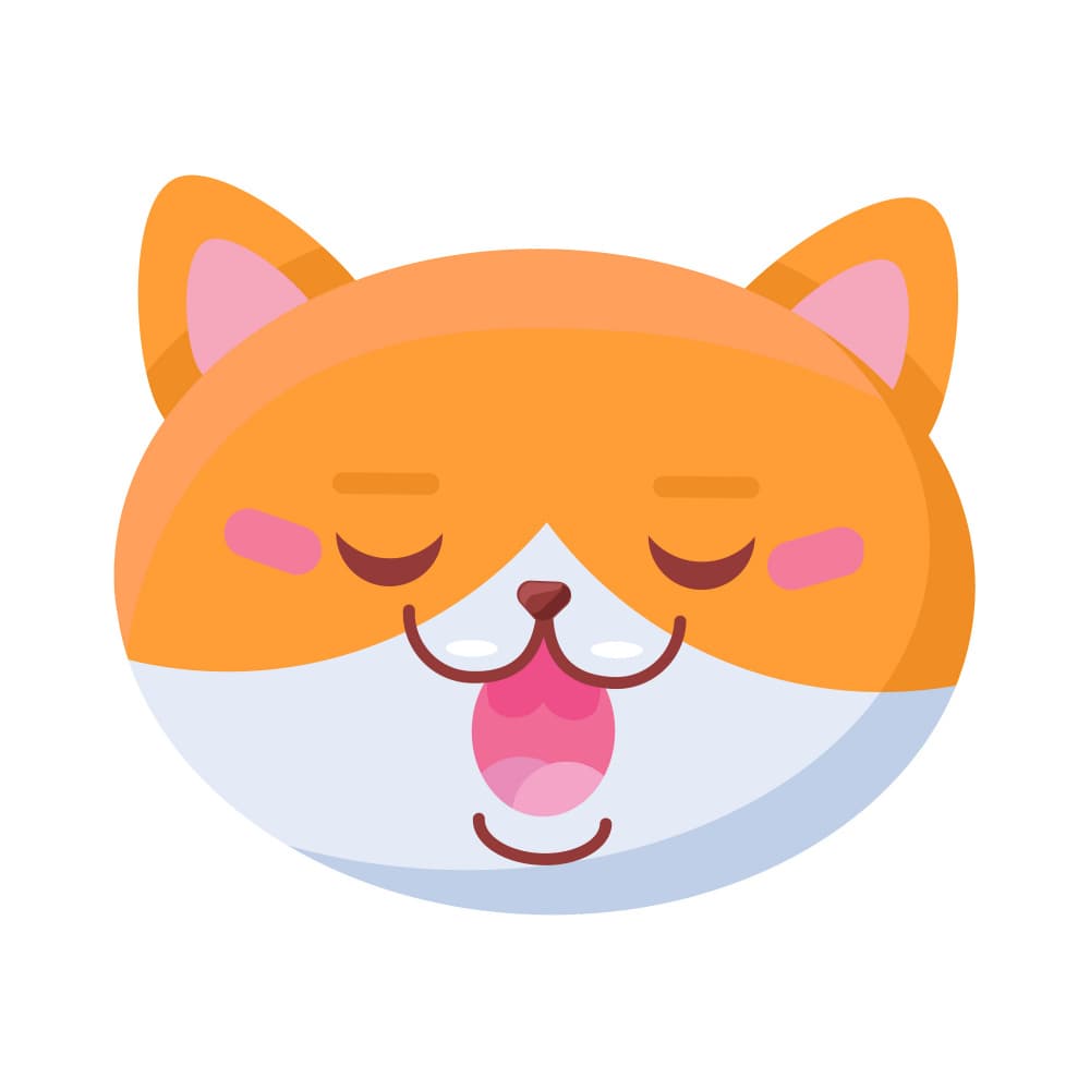 Cute Shiba Yawning by Marika Barsrsind — canvas wall art