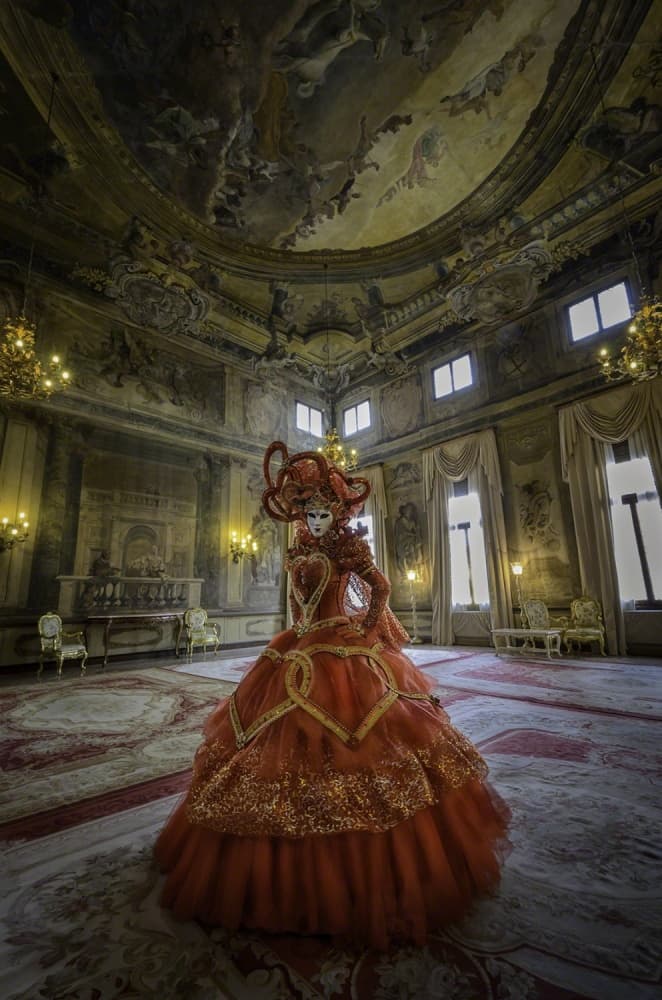 Venetian Masquerade Grandeur by Tuchi Imperial — canvas wall art