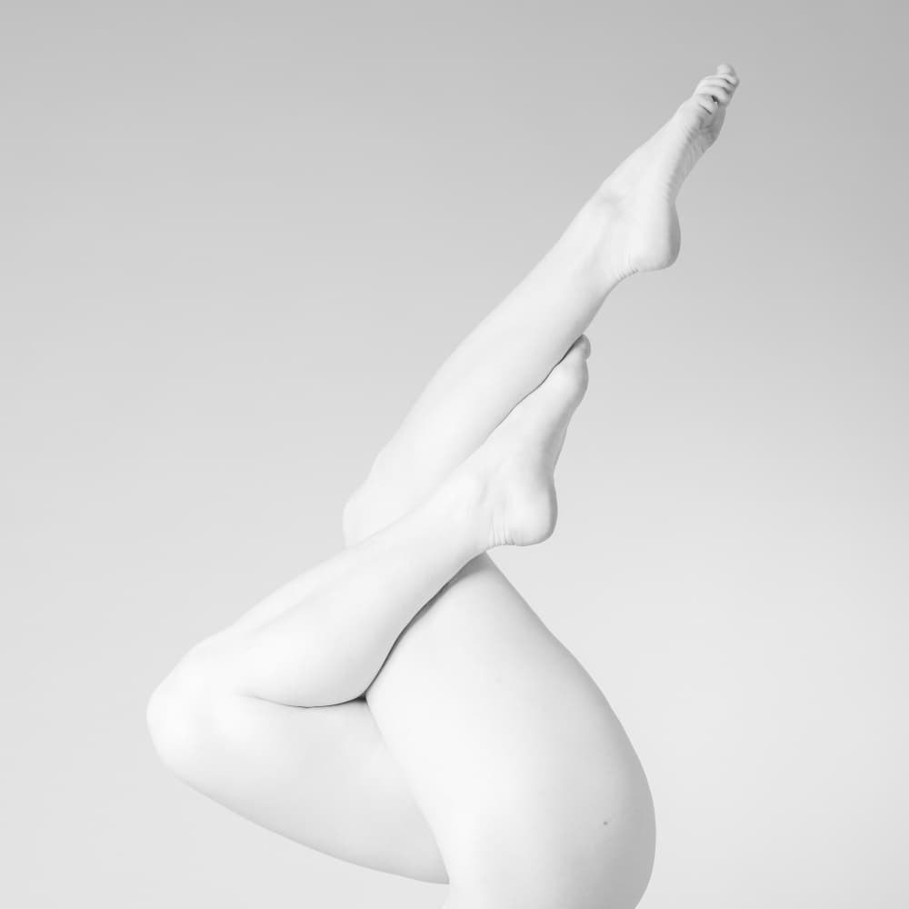 Elegant Bare Legs by Gorazd Golob — canvas wall art