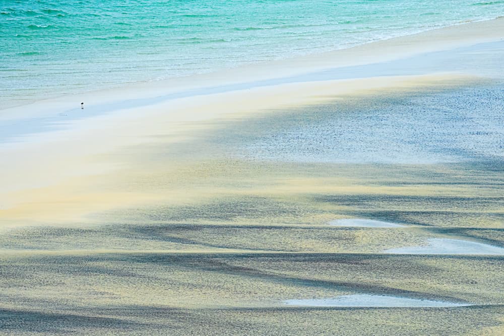 Coastal Sand Ripples by Ulrike Eisenmann — canvas wall art