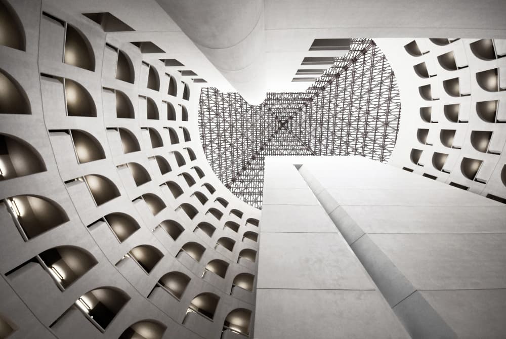 Grand Atrium View by Renate Reichert — canvas wall art