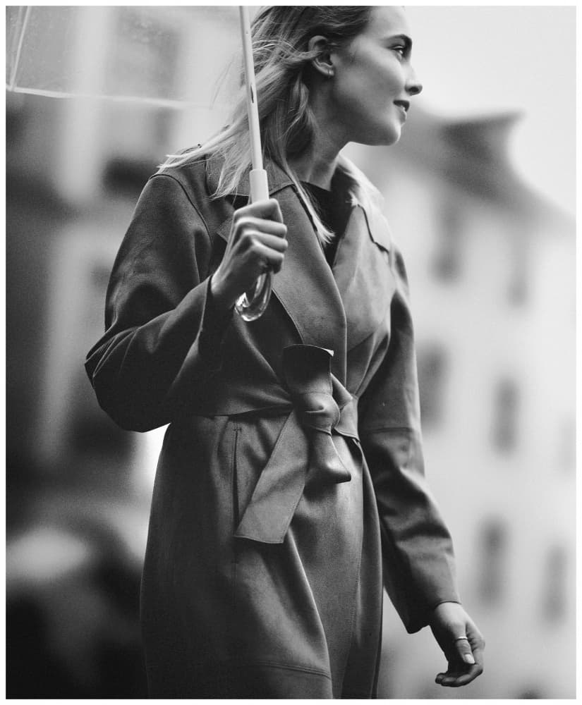 City Rain Chic by Steffen Lauterbach — canvas wall art