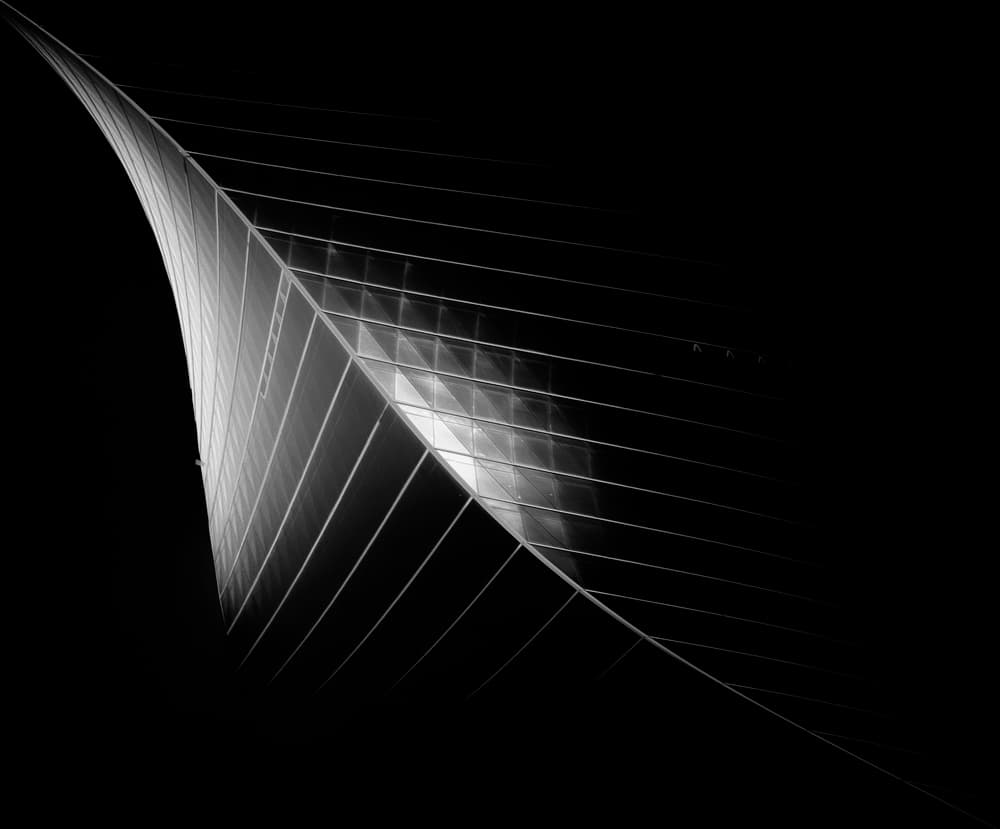 Sleek Geometric Design by Ahmed Thabet — canvas wall art