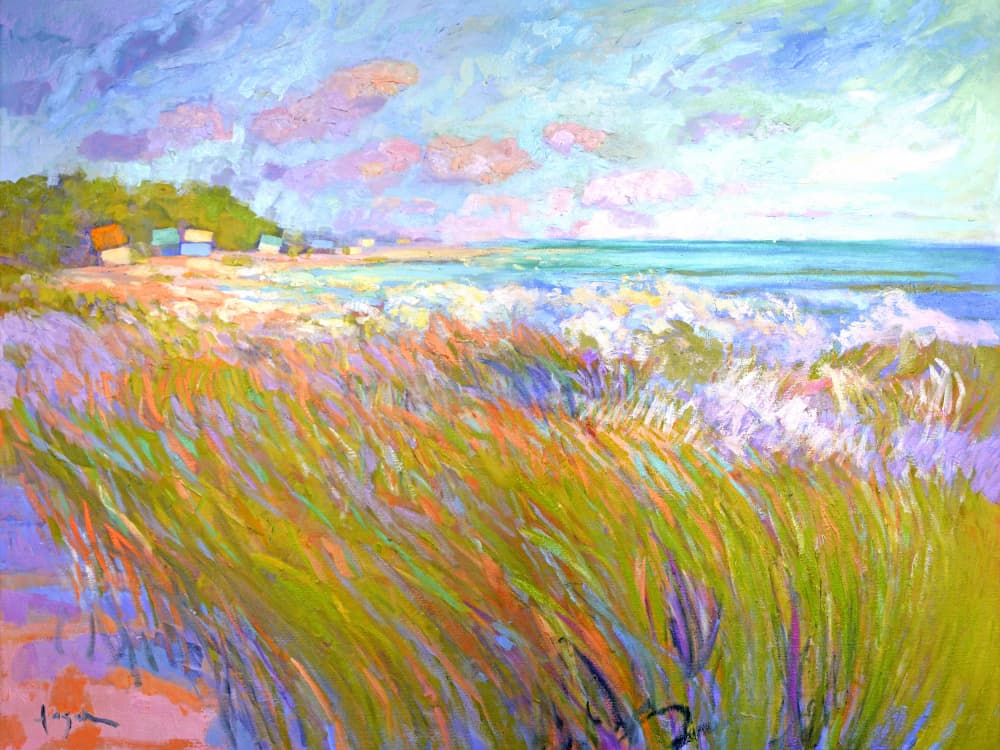 Seaside Serenity by Dorothy Fagan — canvas wall art