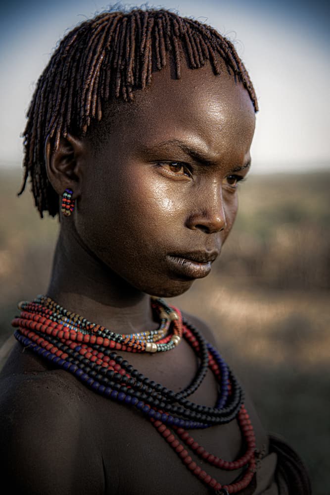 Dignified African Woman by Linda Wride — canvas wall art