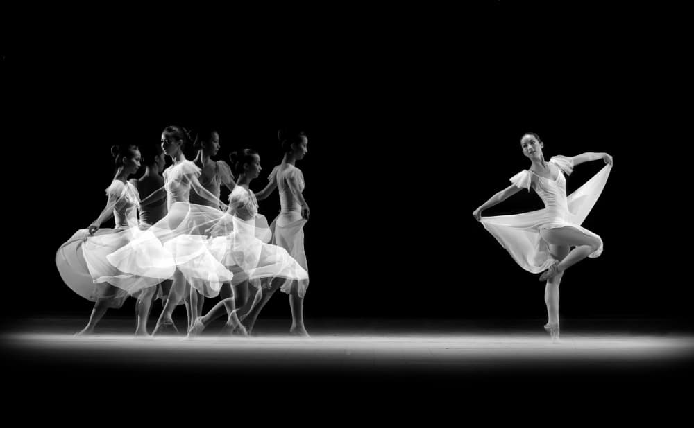 Ballet Dancer Movement by Antonyus Bunjamin (Abe) — canvas wall art