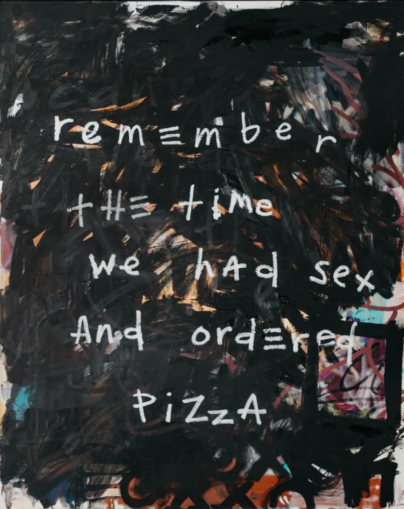 Remember Sex And Pizza by kent youngstrom — canvas wall art