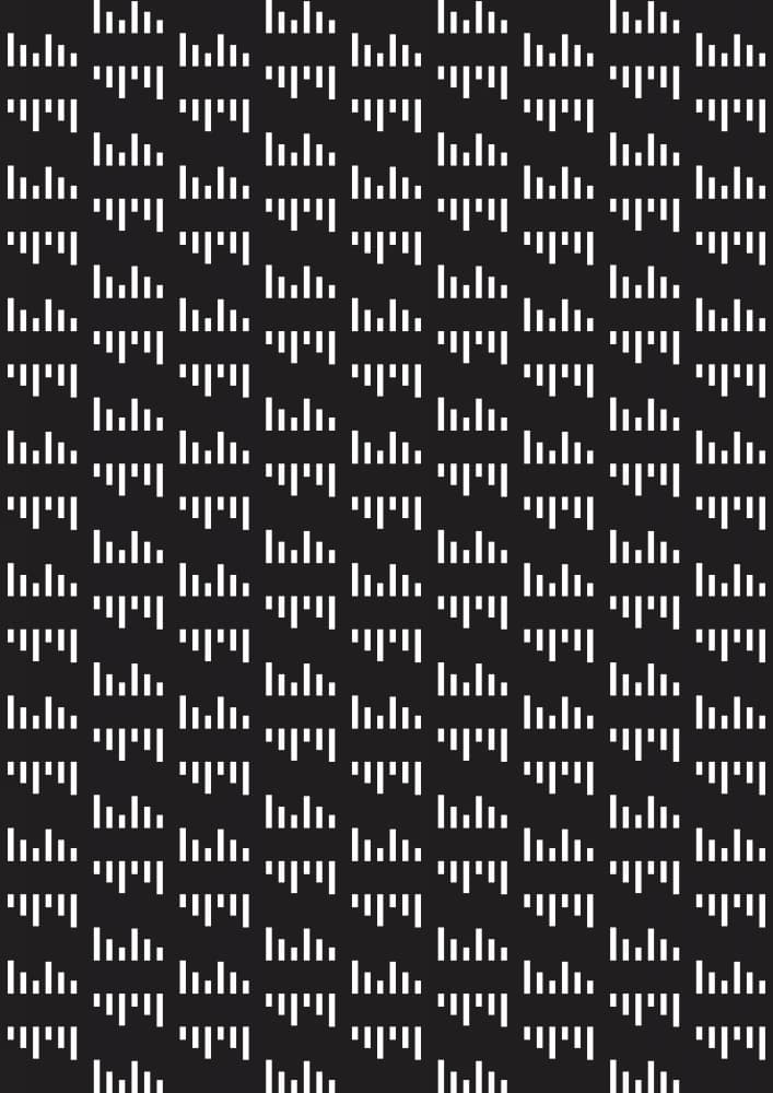 Geometric Dash Pattern by kathrinmay — canvas wall art