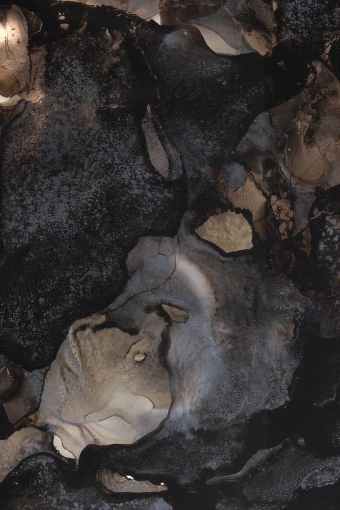 Swirling Dark and Earthy Tones