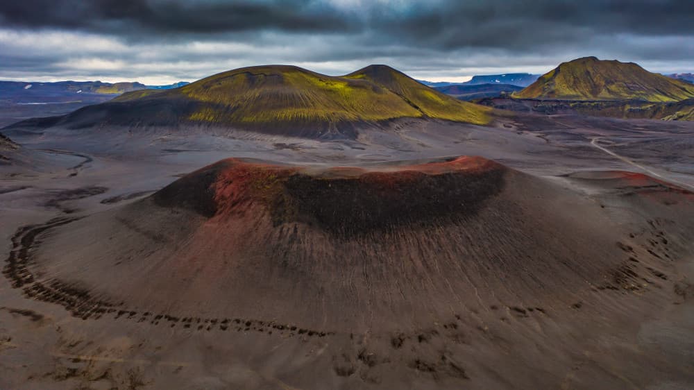 Rugged Volcanic Landscape by Luigi Ruoppolo — canvas wall art