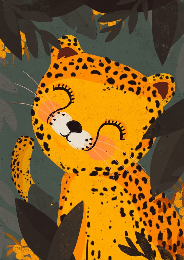 Jungle Joy by Treechild — canvas wall art