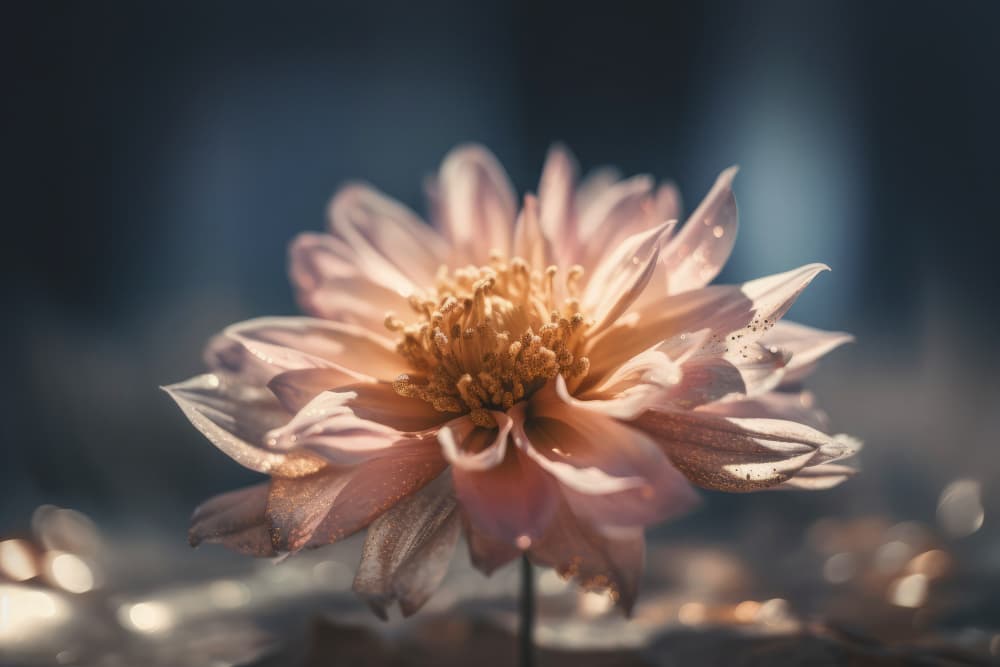 Petal Glow Essence by Treechild — canvas wall art