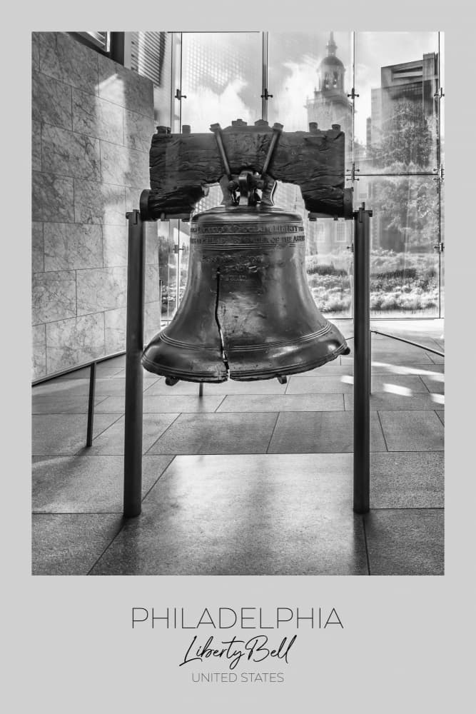 Historic Liberty Bell by Melanie Viola — canvas wall art
