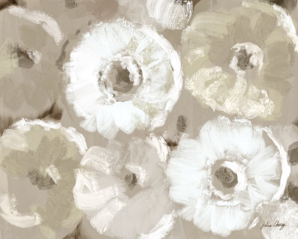 All Over White Flowers