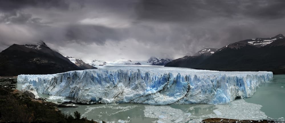 Majestic Glacier Landscape by Nicola Molteni — canvas wall art
