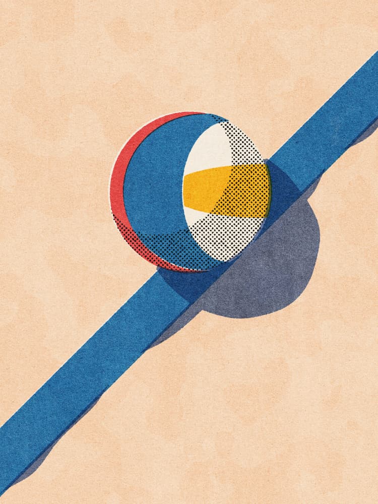 Dynamic Geometric Forms by Daniel Coulmann — canvas wall art