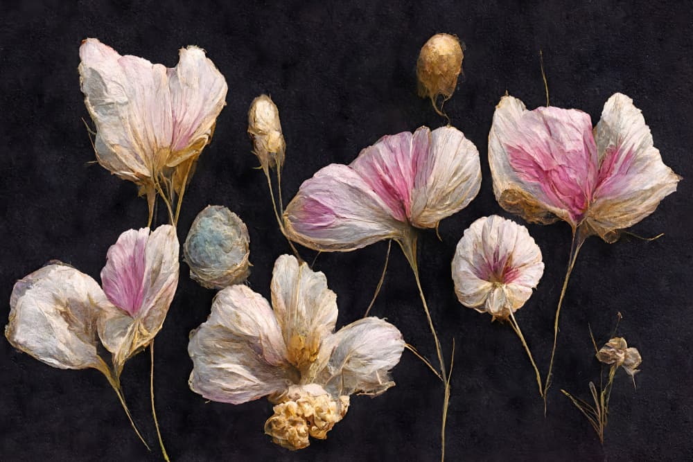 Petal Whispers by Treechild — canvas wall art