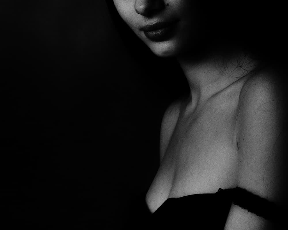 Sensual Dark Portrait by Jacob Tuinenga — canvas wall art
