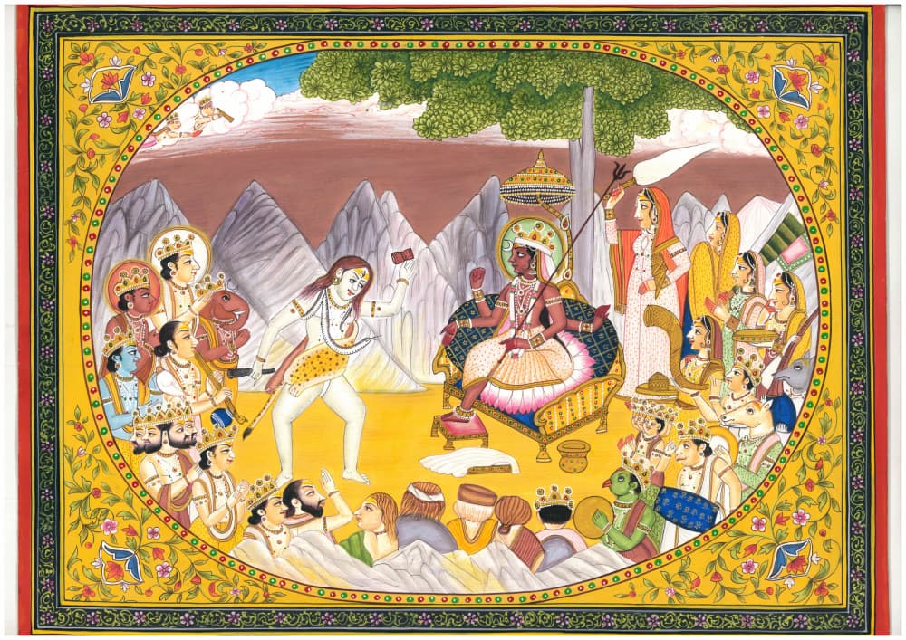 Divine Hindu Assembly by IMAGINEERS STUDIO — canvas wall art