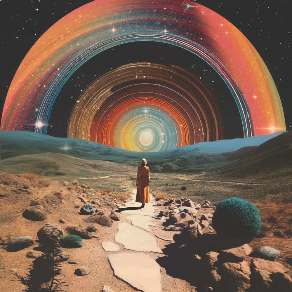 Path to Cosmic Wonder by Samantha Hearn — canvas wall art