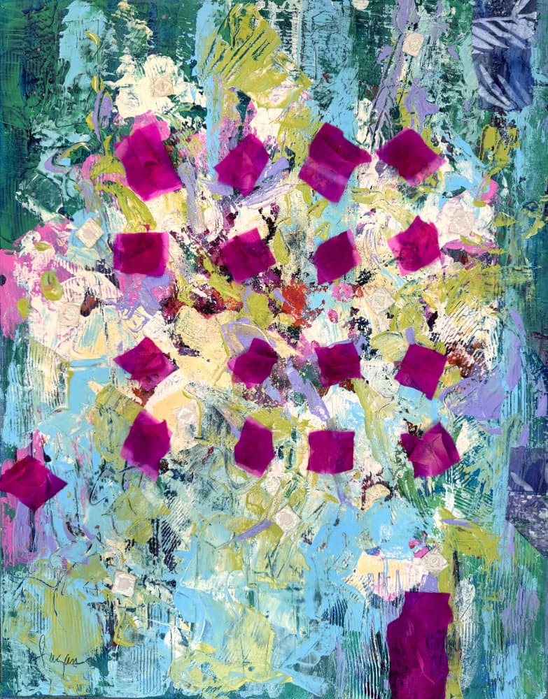 Among Roses by Dorothy Fagan — canvas wall art