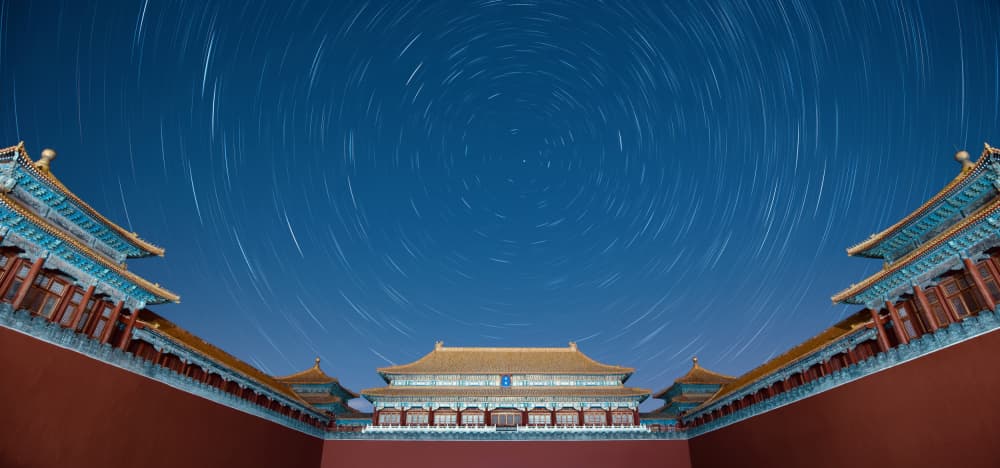 Forbidden City Celestial Majesty by Yancheng Lyu — canvas wall art