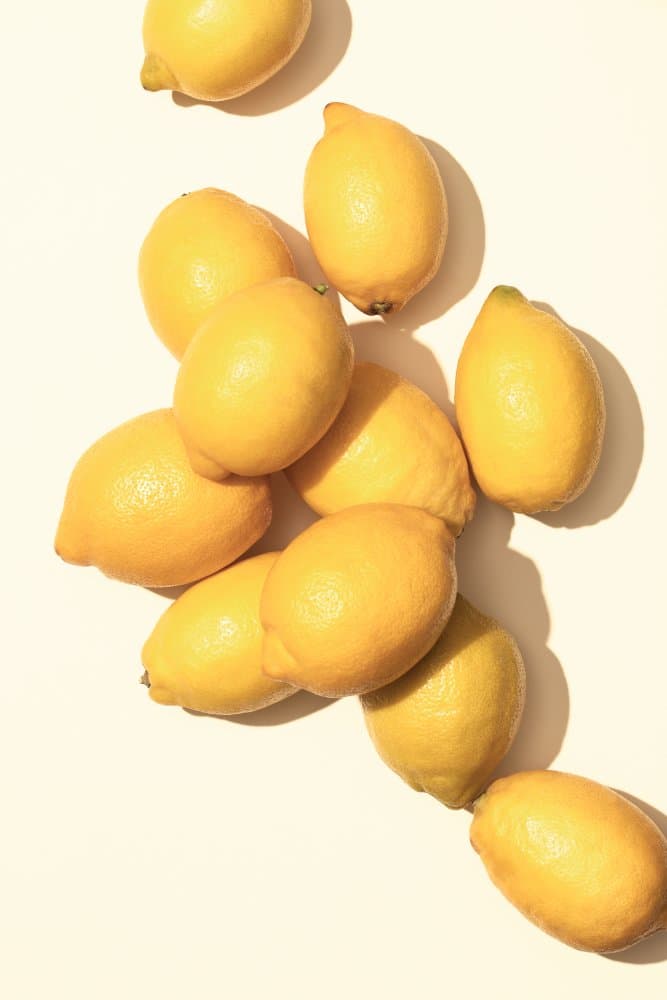 Bright Yellow Lemons by Pictufy Studio III — canvas wall art