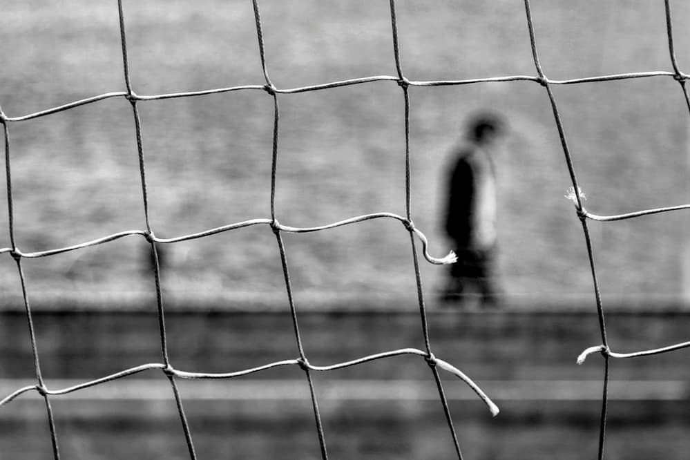 Broken Net Solitude by Paulo Medeiros — canvas wall art