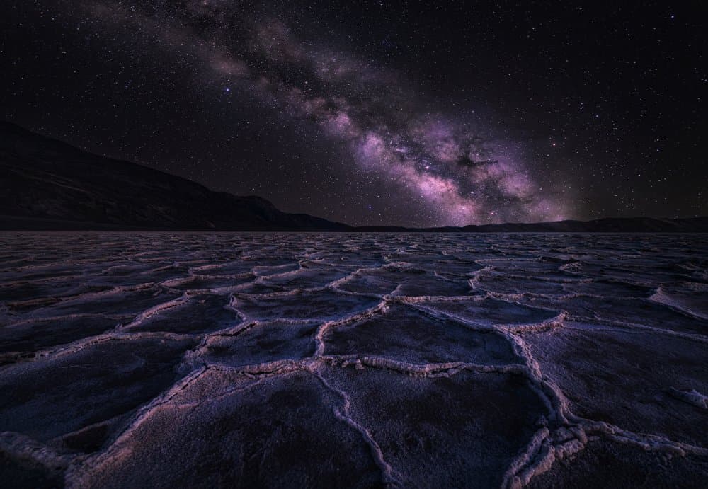 Milky Way Desert Night by Anna Zhang — canvas wall art
