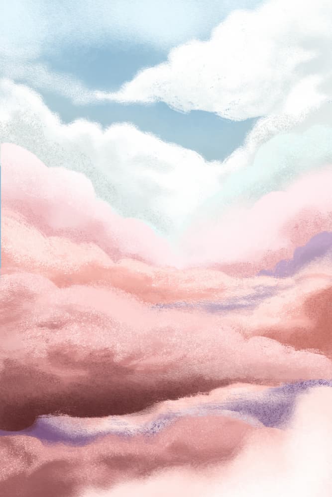 Cloudy Day by Goed Blauw — canvas wall art