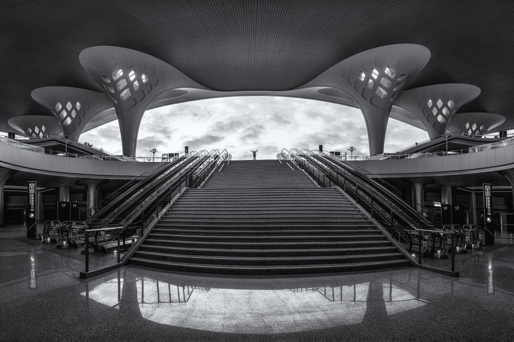 Grand Terminal Ascent by Mei Xu — canvas wall art