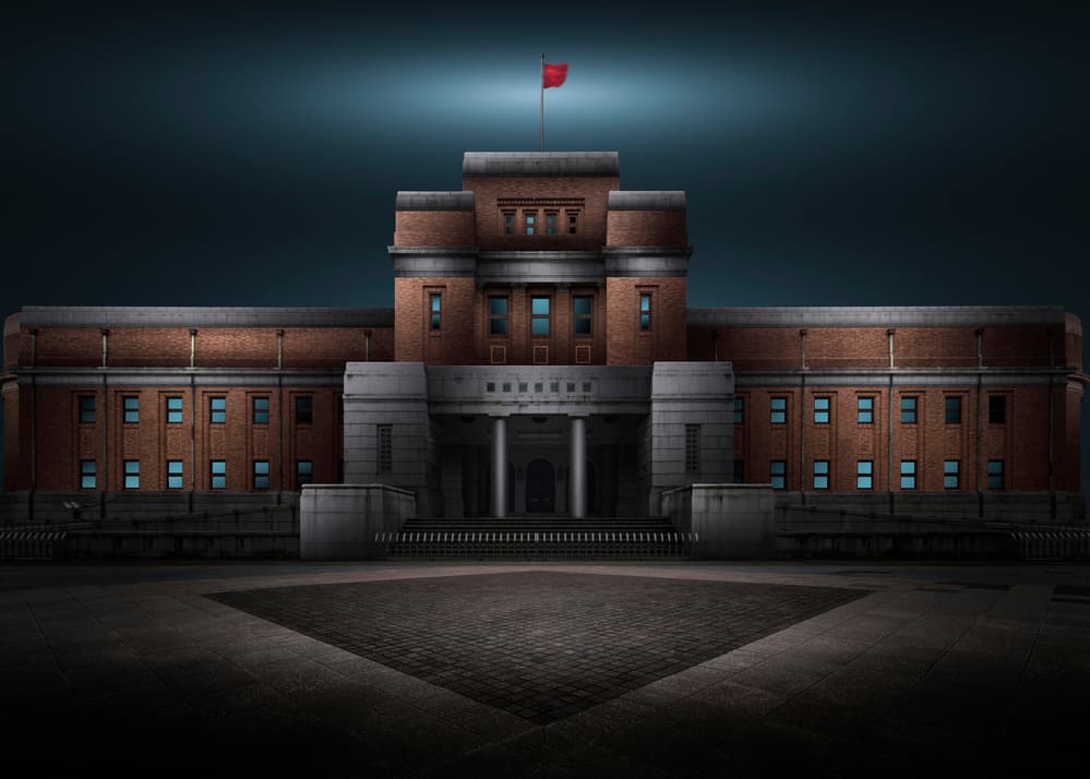 Imposing Government Building by Shuchuan Liu — canvas wall art