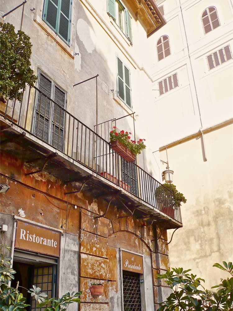 Rustic Italian Ristorante by Gemma Bardot — canvas wall art