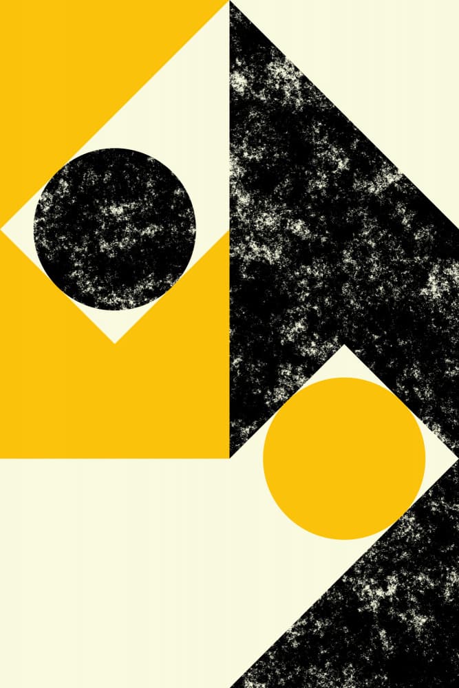 Modern Abstract Geometry by Petr Strnad — canvas wall art