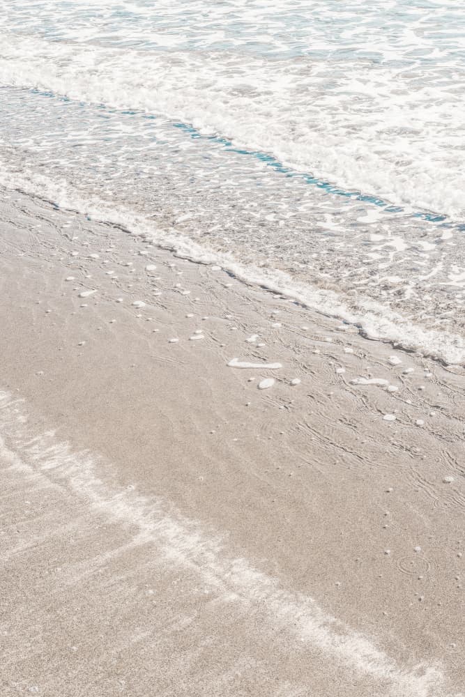 Calm Ocean Waves by Pictufy Studio III — canvas wall art