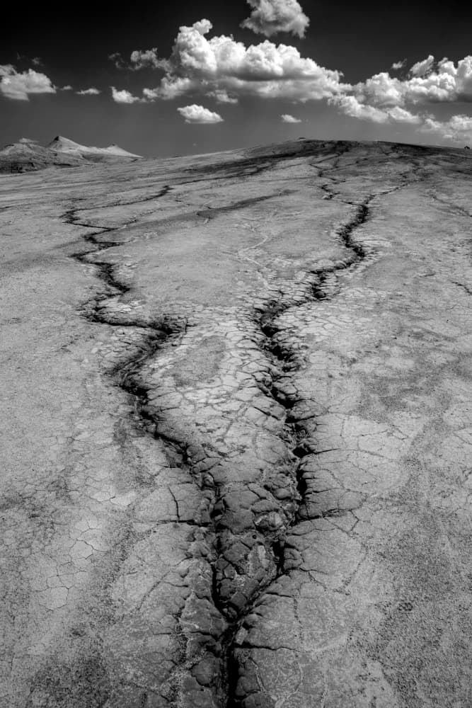 Cracked Earth Patterns by Catalin Baican — canvas wall art