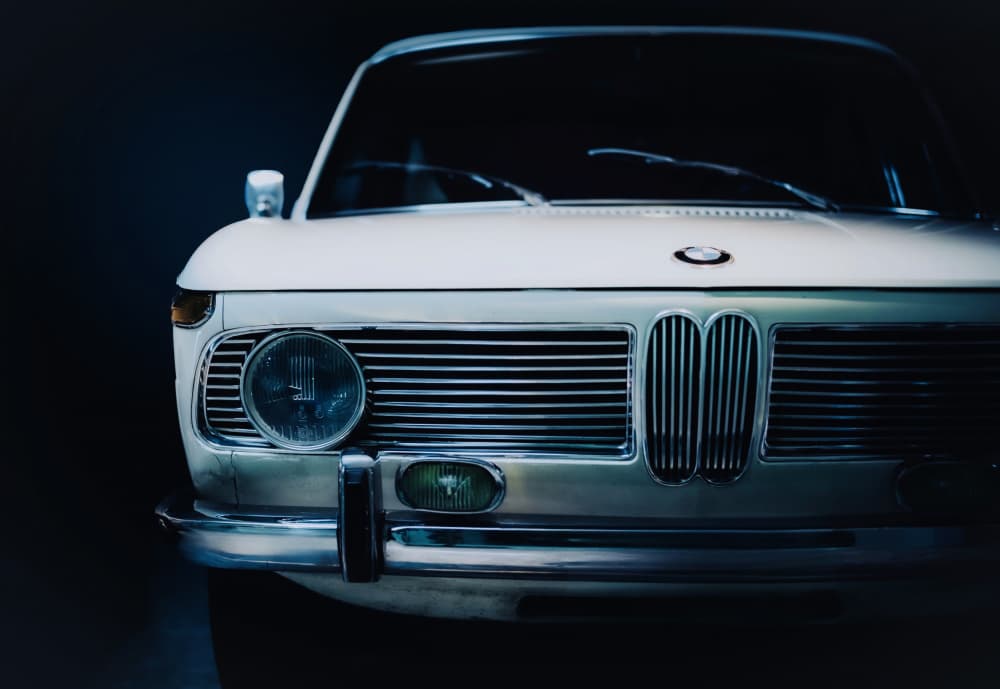 Vintage Car Elegance by Adachi Lintaman — canvas wall art
